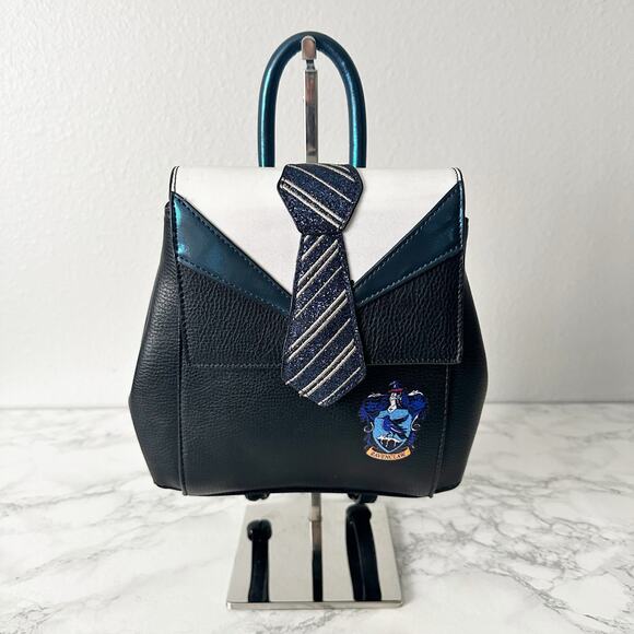 Harry Potter X Danielle Nicole Handbags - Harry Potter x Danielle Nicole Ravenclaw Uniform Mini Backpack Bag Faux Leather